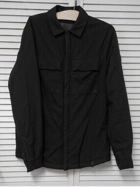 RUDSAK Men's Black Thermal Shirt Jacket